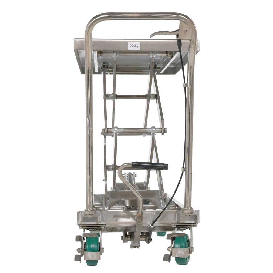 Vestil Stainless Steel Double Height Scissor CART-600-D-SS2