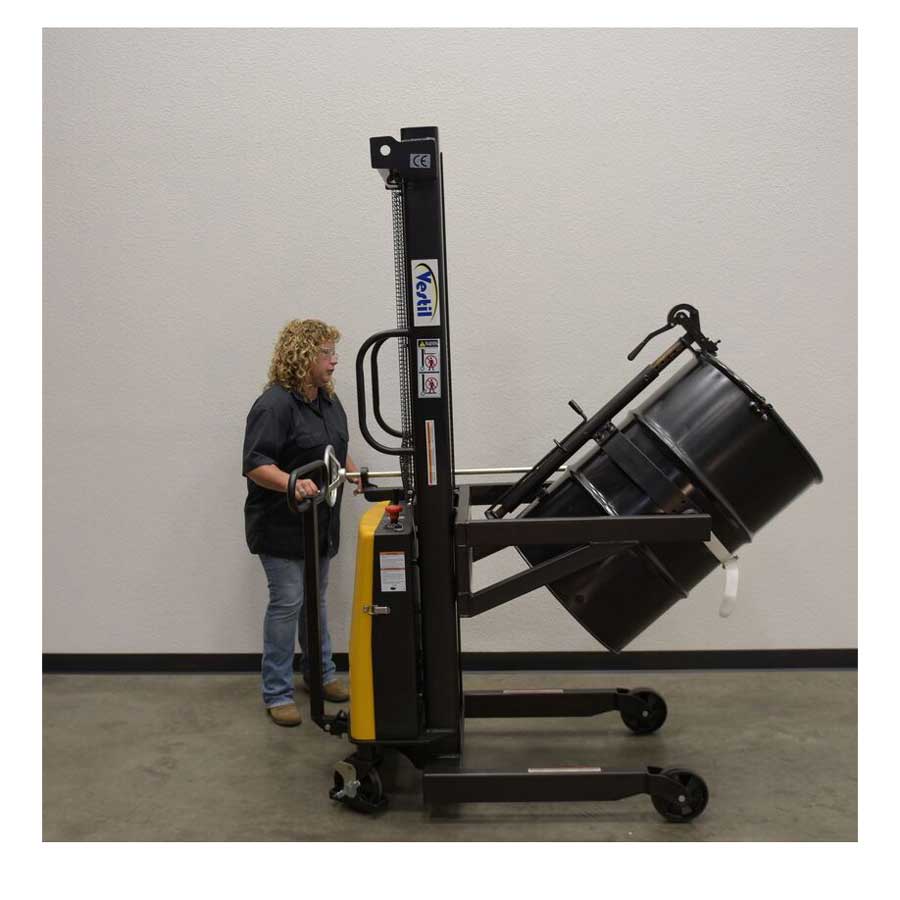 Vestil Portable Drum Lifter / Rotator / Transporters DRUM-LRT