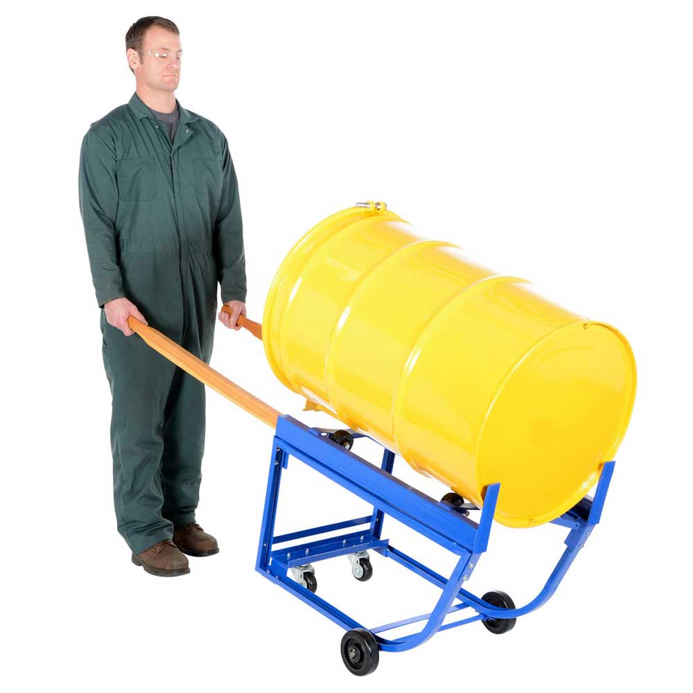 Vestil Deluxe Rotating Drum Cart RDC-1000-5PO