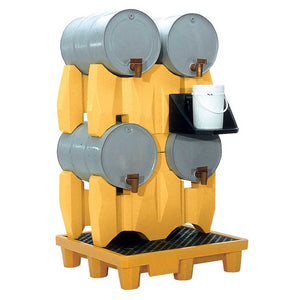 Vestil Polyethylene Drum Rack PDR-4