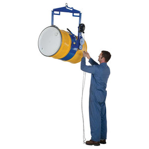 Vestil Hoist Mounted Drum Rotator