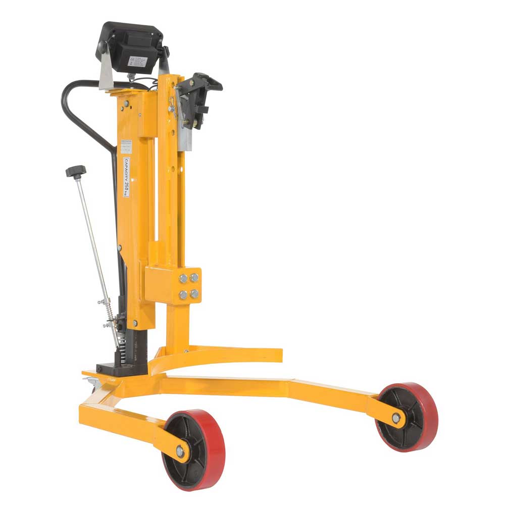 Vestil Ergonomic Drum Truck with Scale DRUM-55-SCL