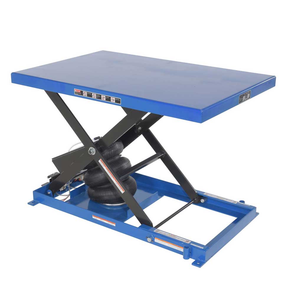 Vestil Heavy-Duty Air Bag Scissor Lift Table – Lifting365