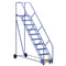 Vestil Rolling Warehouse Ladders LAD-10-21-G-EZ