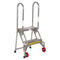 Vestil Stainless Steel Folding Ladder FLAD-2-SS