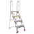 Vestil Stainless Steel Folding Ladder FLAD-4-SS