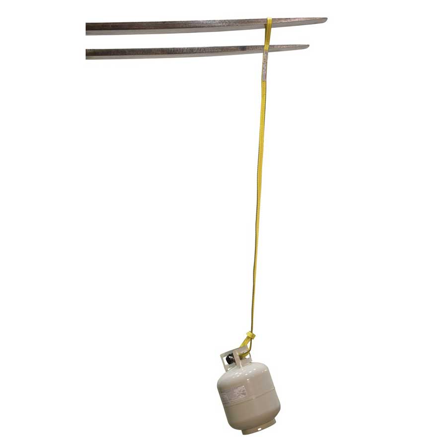 Vestil Polyester Lifting Slings - Double Ply SLD-1-F-8-YL