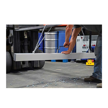 Vestil Forklift Magnetic Sweeper - Chain Hang Type MS-72