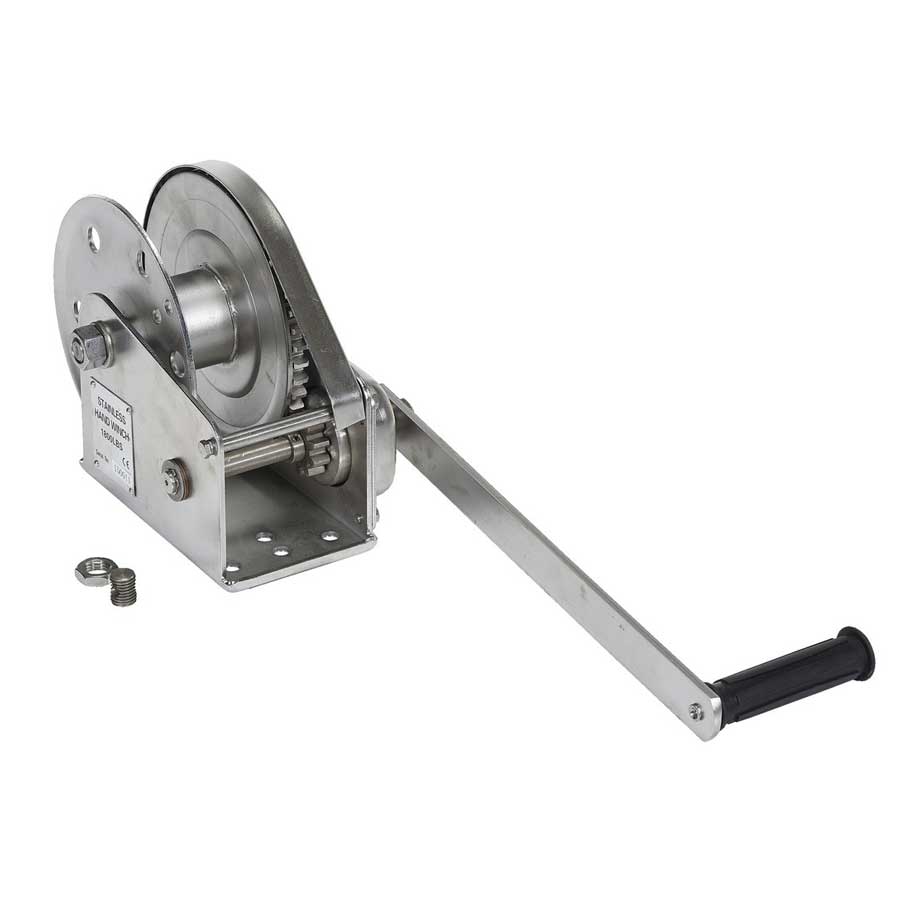 Vestil Stainless Steel Winch HWSS-1800-NR