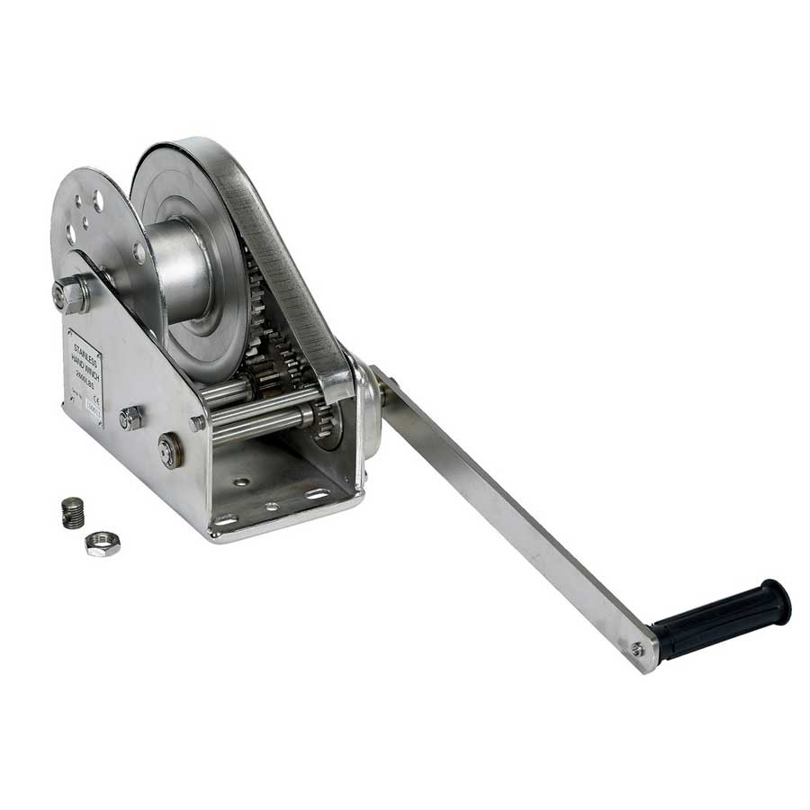 Vestil Stainless Steel Winch HWSS-2600-NR