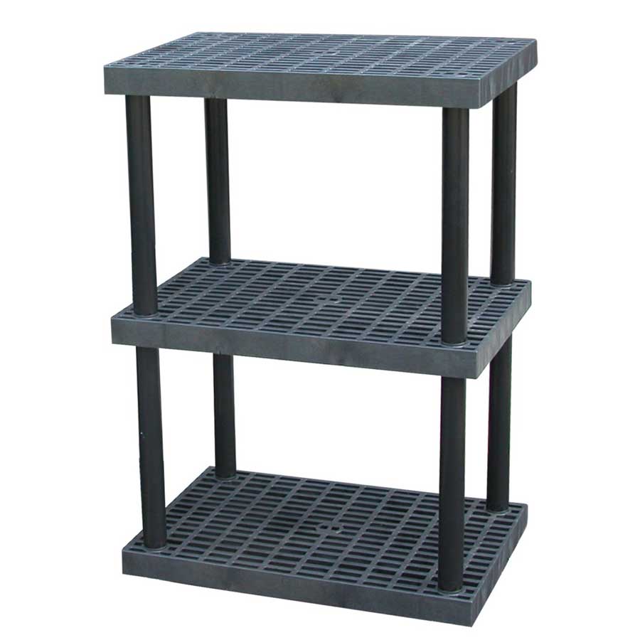 Vestil Plastic Bulk Shelving PBSS-3624-3