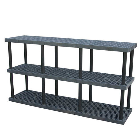 Vestil Plastic Bulk Shelving PBSS-9624-3