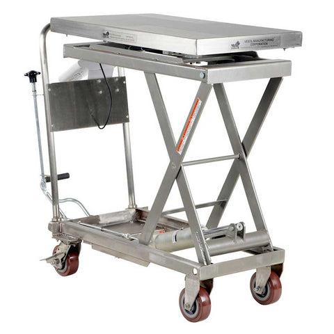 Vestil Scissor Cart with Built-In Scale CART-500-SCL-PSS