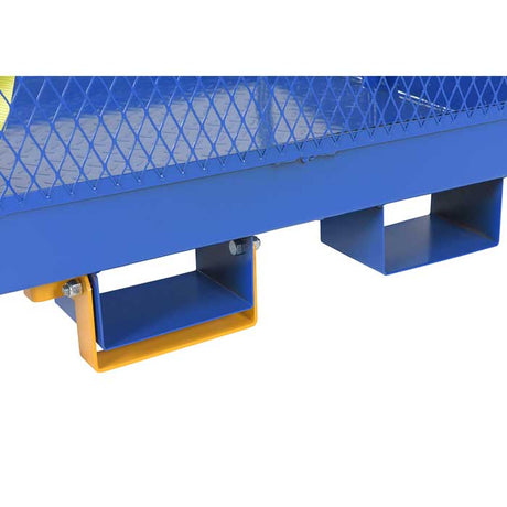 Vestil Fork Truck Work Platform - Spring Loaded Tine Lock