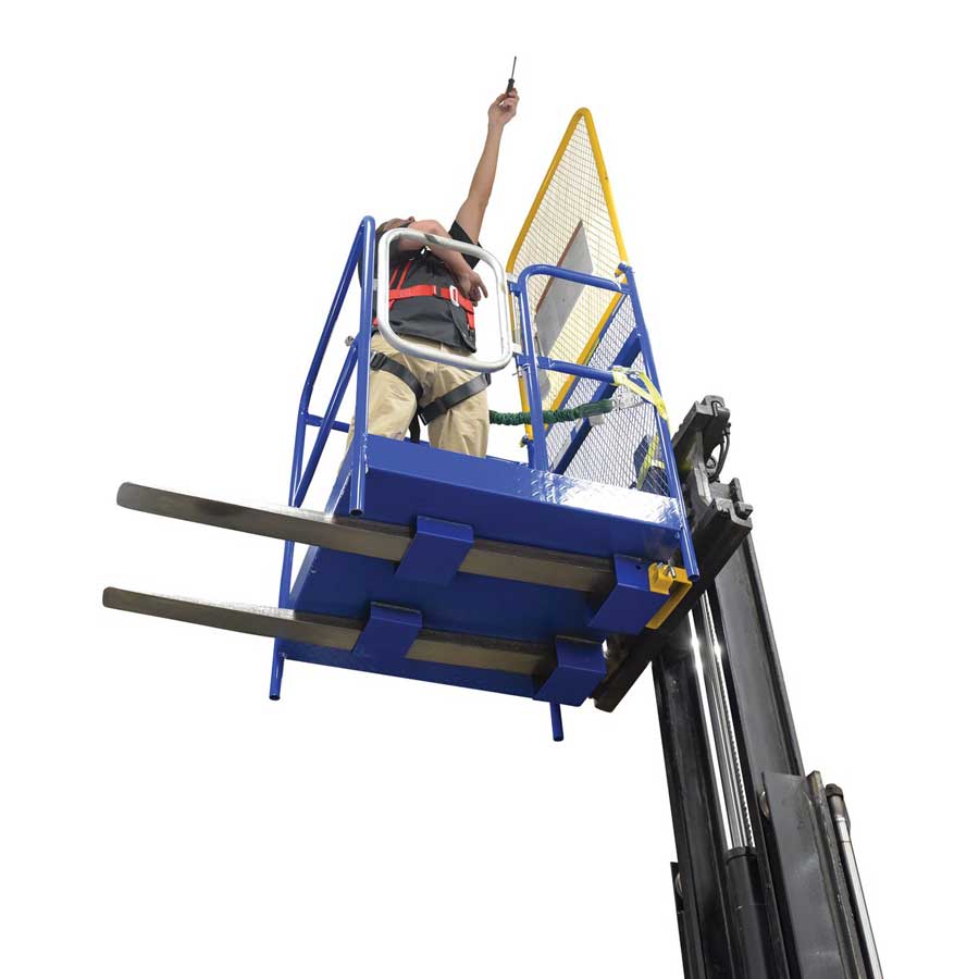 Vestil Fork Truck Work Platform - Underside